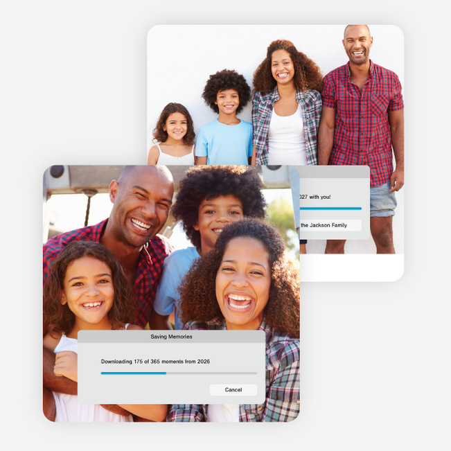 Download Memories Holiday Cards - Multi