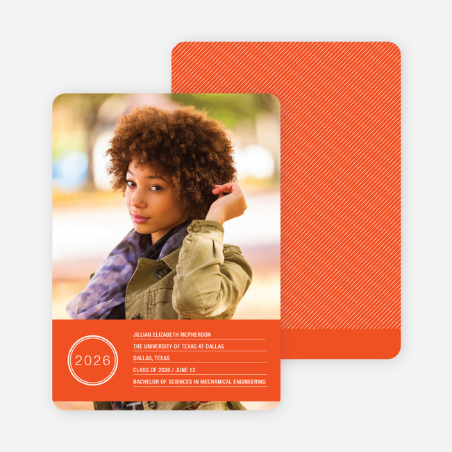 Graduation Sketch Invitations - Basketball