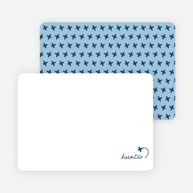 Notecards for the ‘It’s a Boys’ cards. - Blue