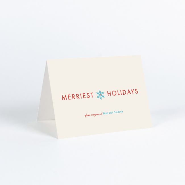 Merriest Holidays - Blue