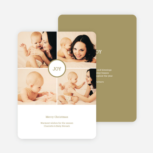 Christmas Cards that Spread the Joy - Brown
