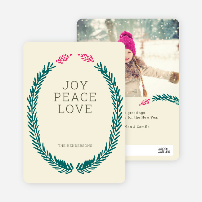 Holiday Cards Fir (sic) You - Green