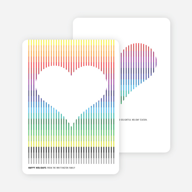 Holiday Stripes - Rainbow