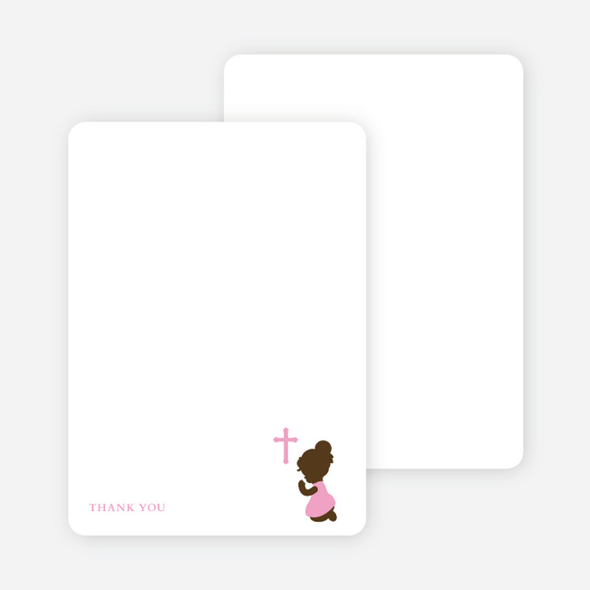 Stationery: ‘Prayers Answered’ cards. - Pink