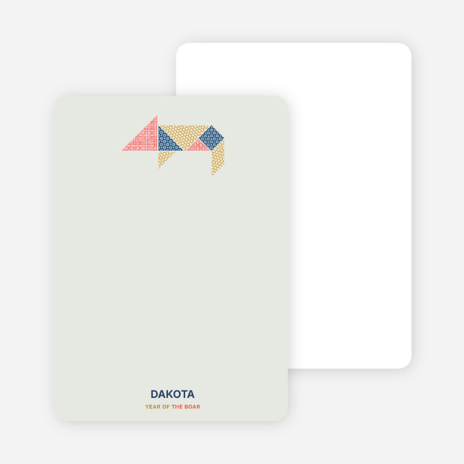 Tangram Year of the Boar - Multi