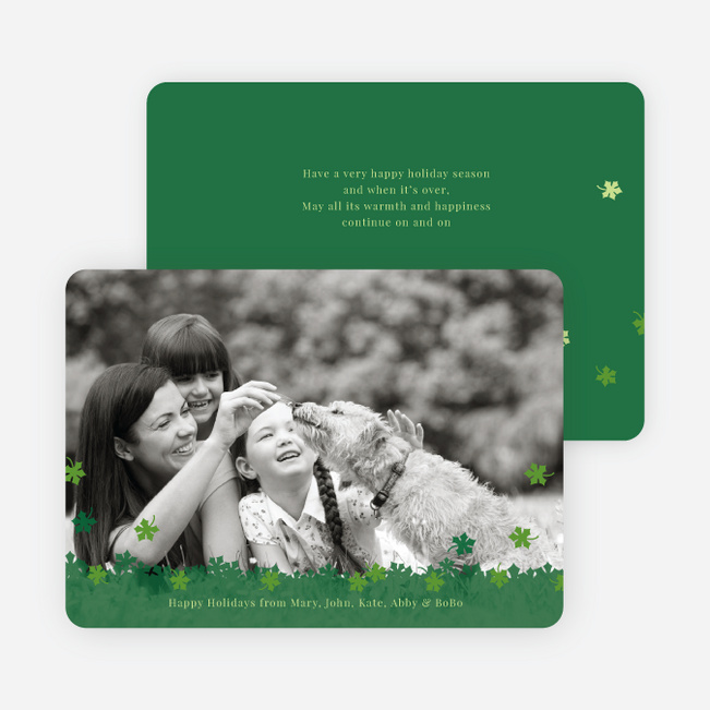 Fall Themed Photo Cards - Pine