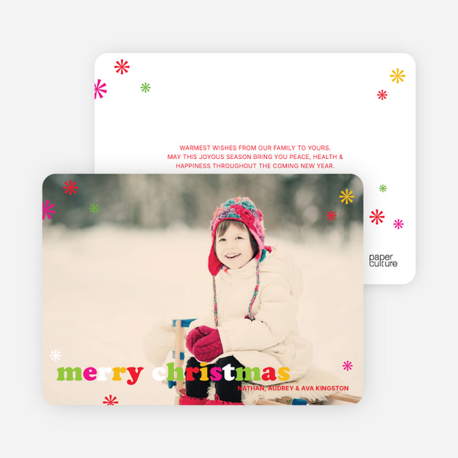 Merry Christmas Simply Photo - Multi