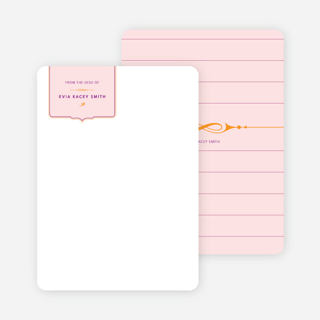 Stationery: ‘Chic and Modern’ cards. - Pale Blush
