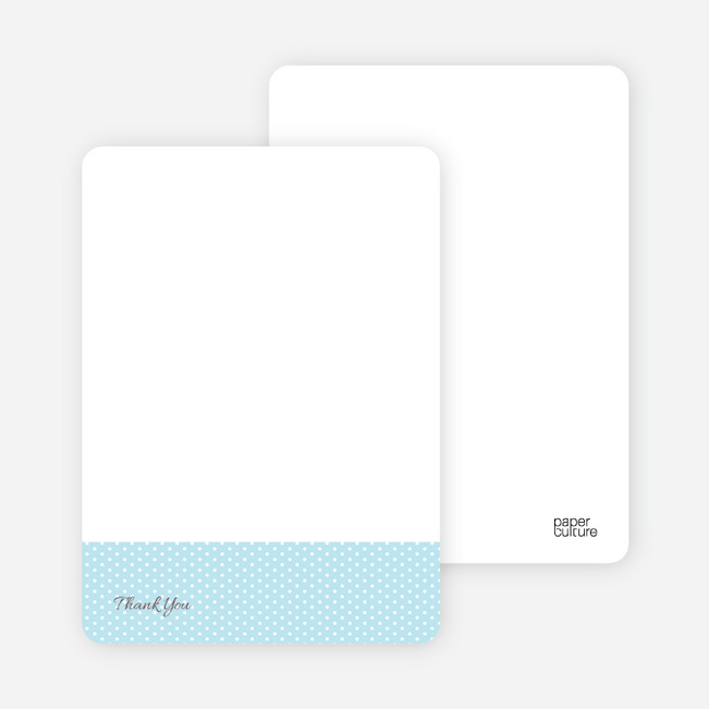 Notecards for the ‘The Belly Bump’ cards. - Baby Blue