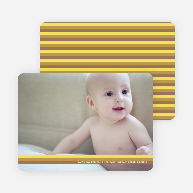 Layered Stripes: Capturing the Year’s Memories - Cocoa