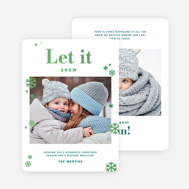 Hope Christmas Cards - Green