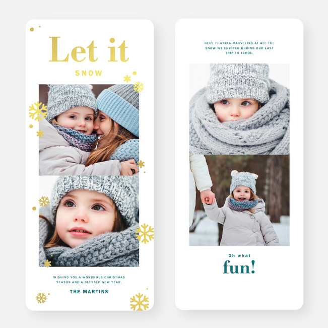 Hope Christmas Cards - Yellow