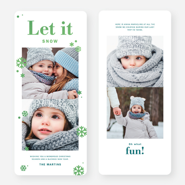 Hope Christmas Cards - Green
