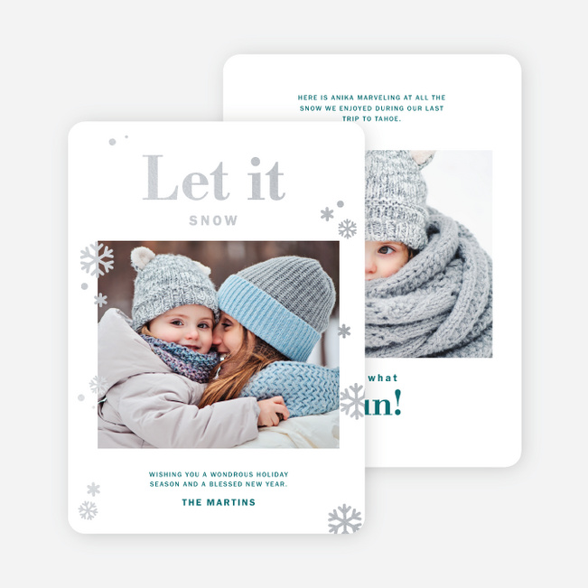 Hope Holiday Cards and Invitations - Gray