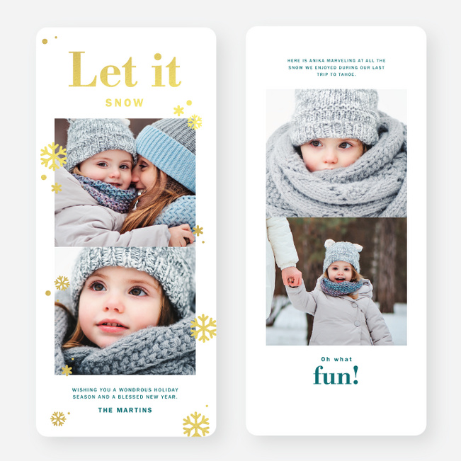 Hope Holiday Cards and Invitations - Yellow