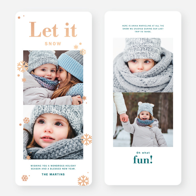 Hope Holiday Cards and Invitations - Pink