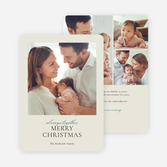 Stronger Together Christmas Cards - Blue