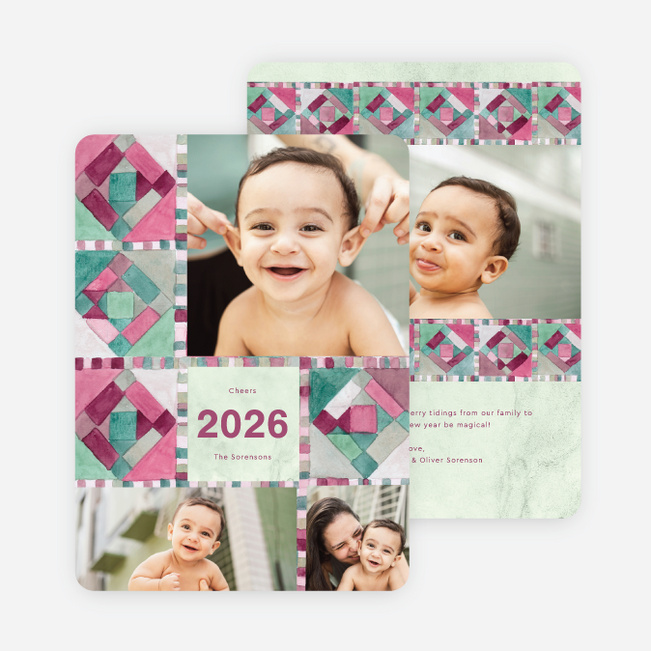 Handmade Magic New Year Cards and Invitations - Multi