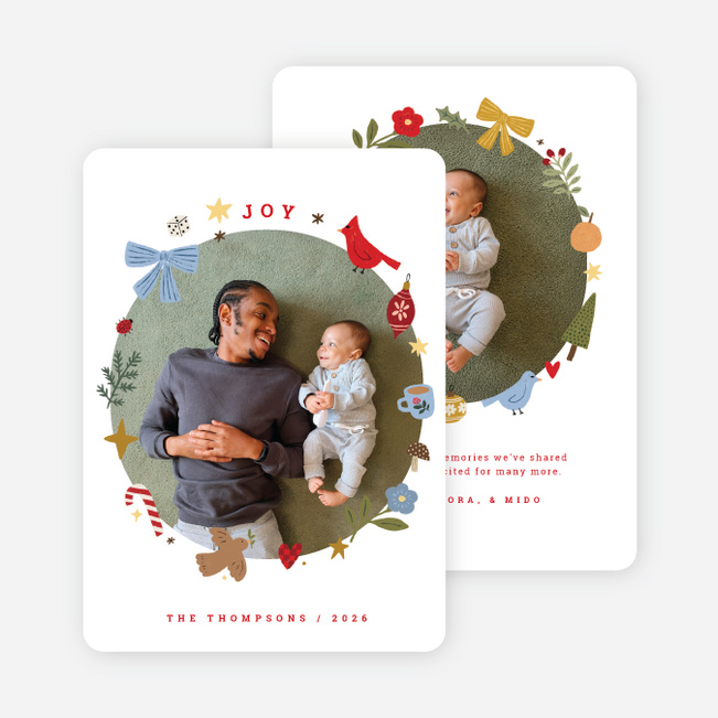 Ornament Whimsy Holiday Cards and Invitations - Multi